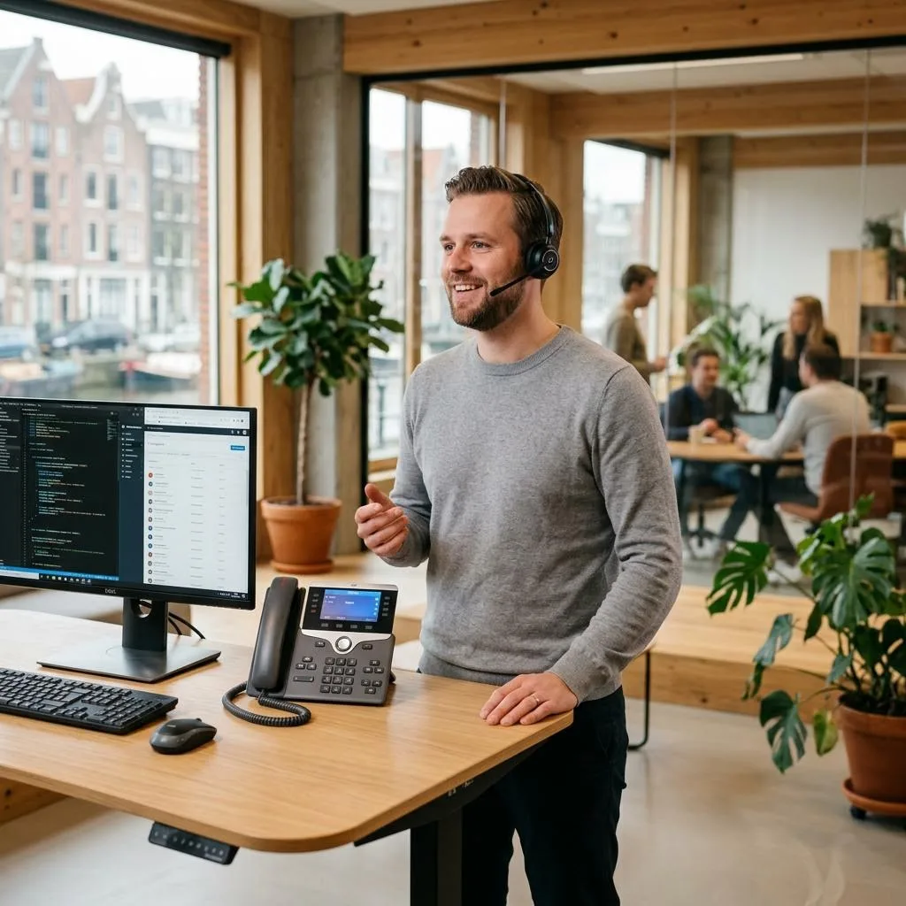Zakelijke telefonie voor teams-telefonie